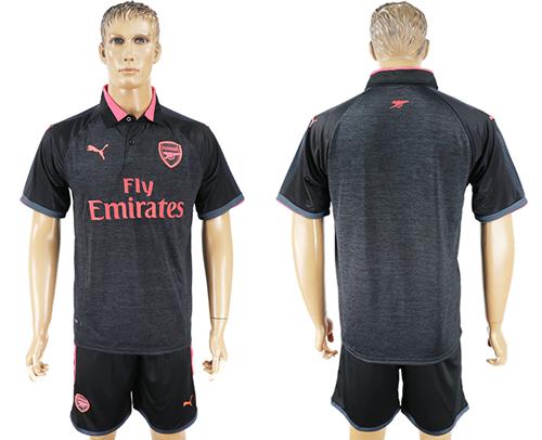 Arsenal Blank Sec Away Soccer Club Jersey - Click Image to Close